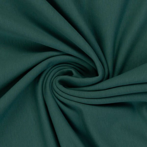 Zelená tkanina s vířením textury