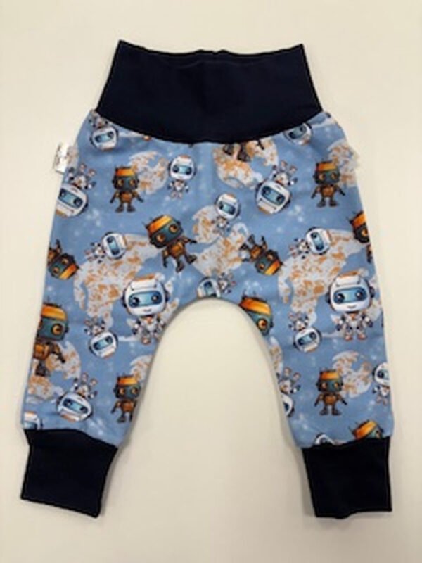 Dětské tepláky s motivem robotů