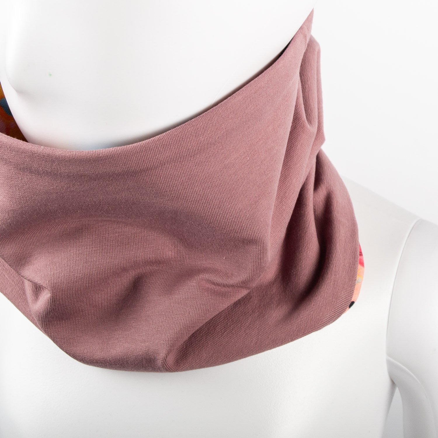 Dětský oboustranný nákrčník - rozpité barvy - Obrázek 3